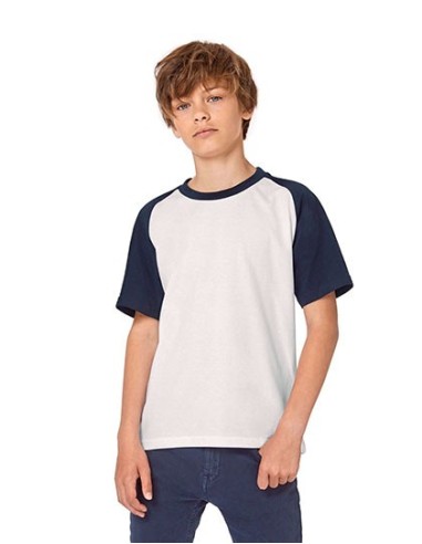 B-TK350-Kids T-Shirt Base-Ball